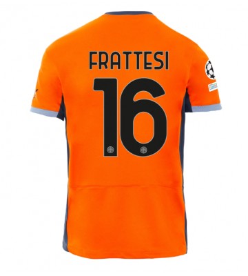 Inter Milan Davide Frattesi #16 Tredje trøje 2023-24 Kort ærmer